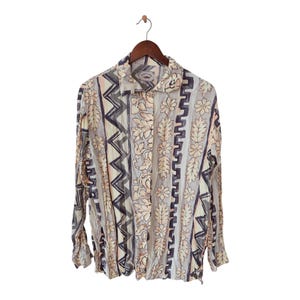 Vintage Long Sleeve Shirt Size M