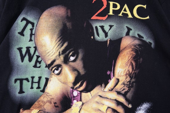 Vintage Tupac T-Shirt Size XL - image 5