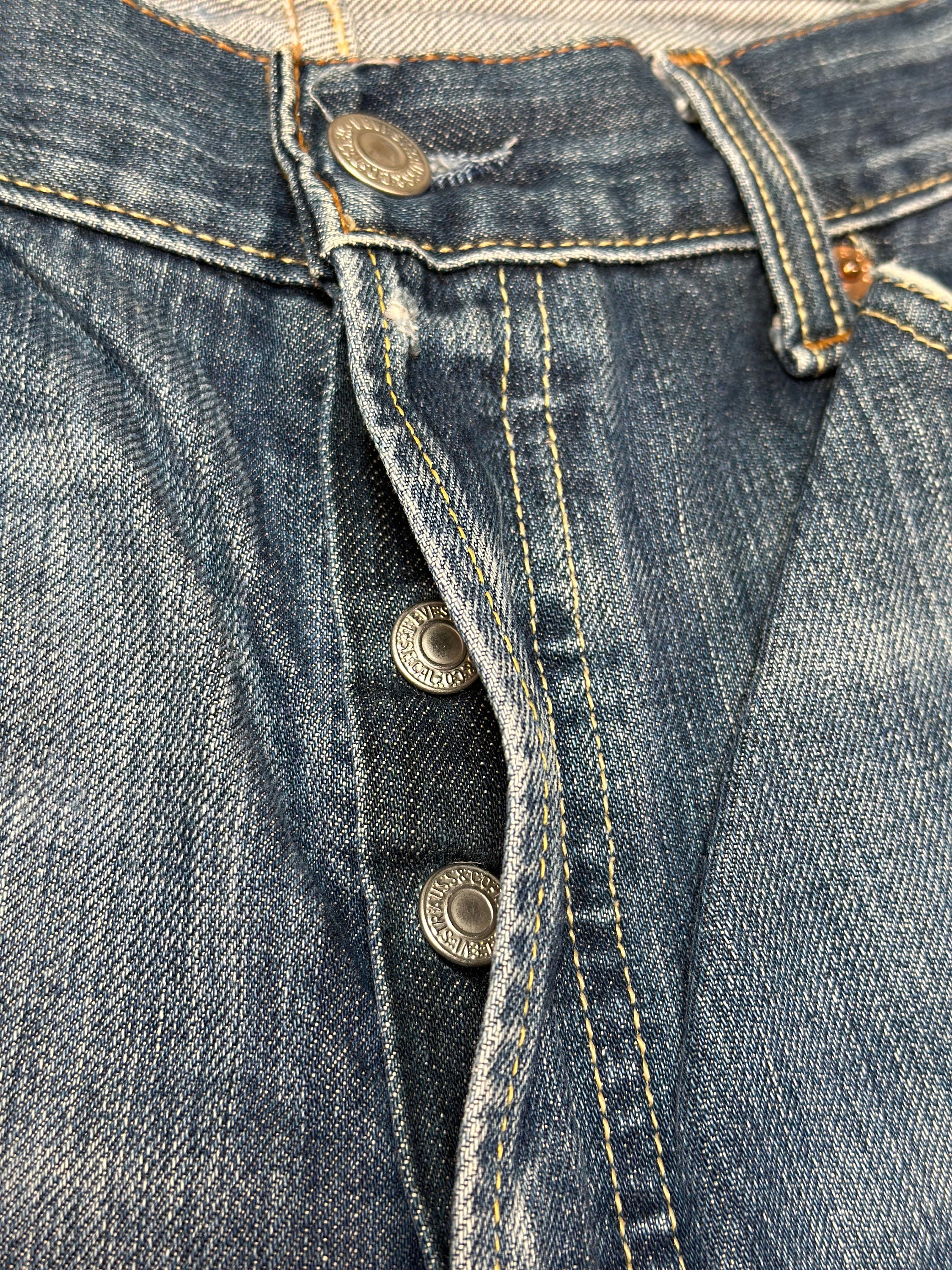 Vintage Levi's 501 Jeans Size W34 L36 - Etsy Vintage Levi's 501 Jeans Size W34 L36 - Etsy