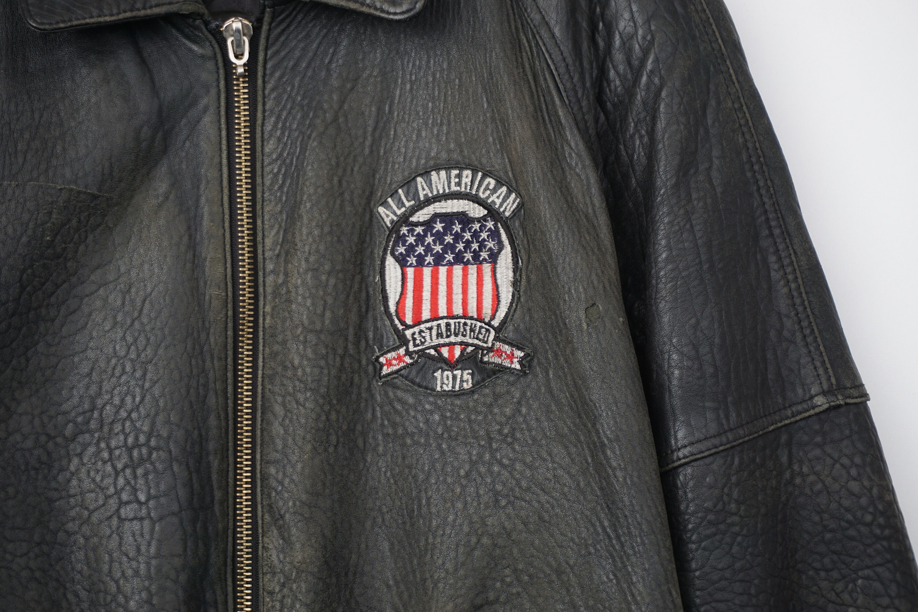 Rare Vintage Uncle Sam Athletic All American 1975 Bomber Rare Vintage Uncle Sam Athletic All American 1975 Bomber
