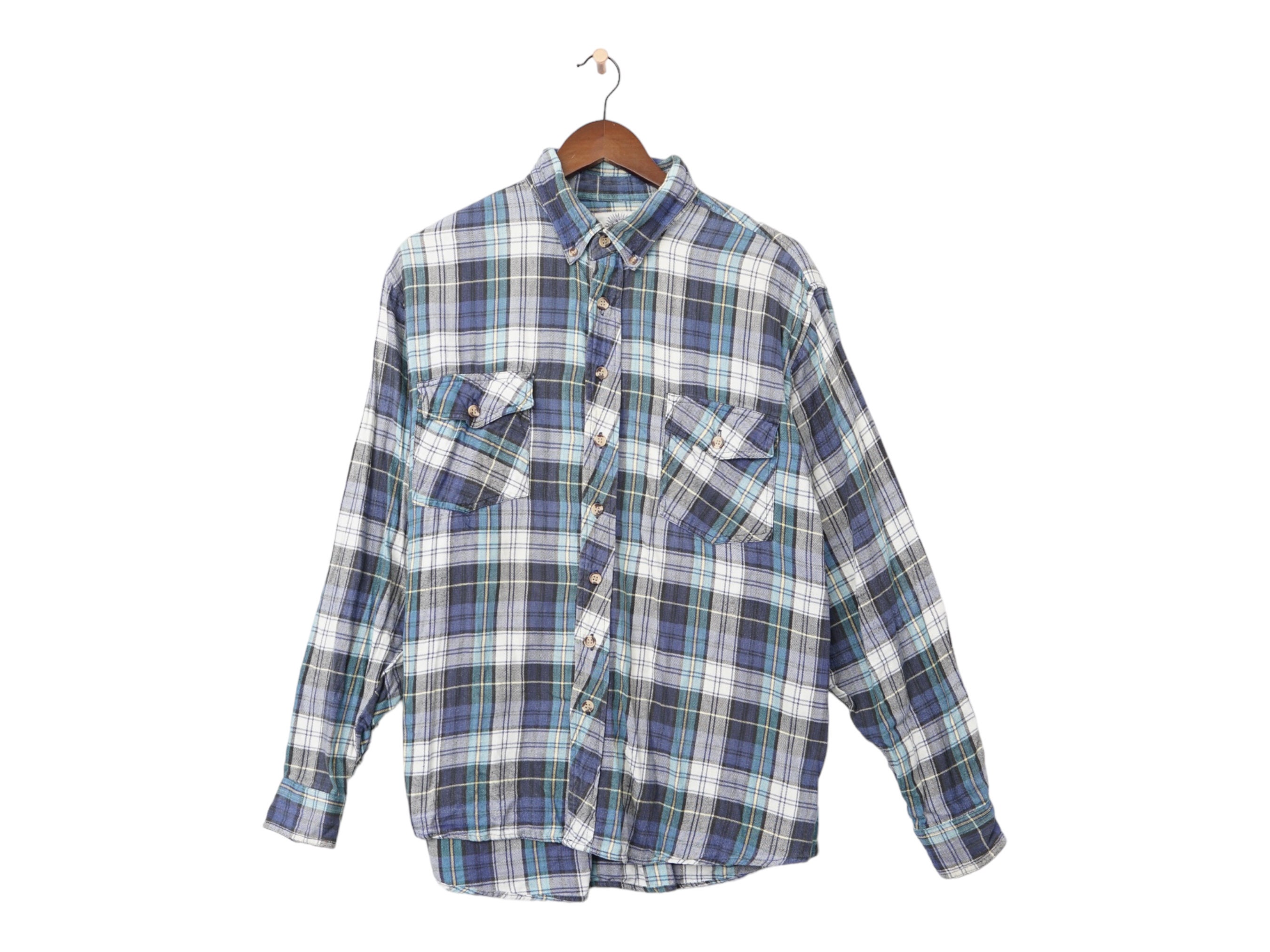 loose old tartan check shirt / ルーズオールドタータン柄