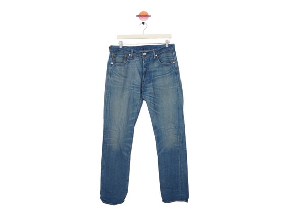 Vintage Jeans Size : W34 L36 Levis 501 - Etsy