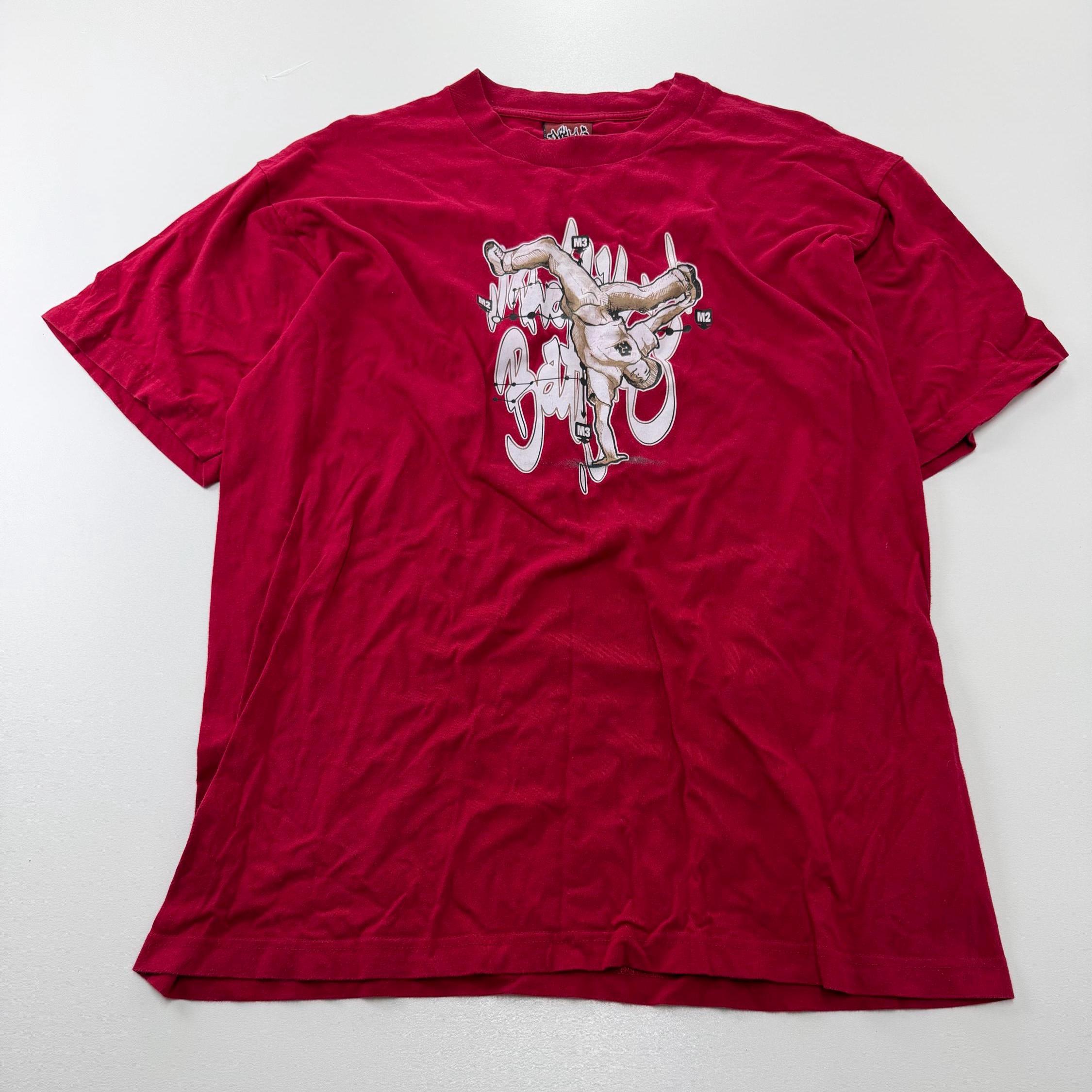 Vintage 1990s Hösh Gear Breakdance T Shirt Budapest 1999 Hip Hop