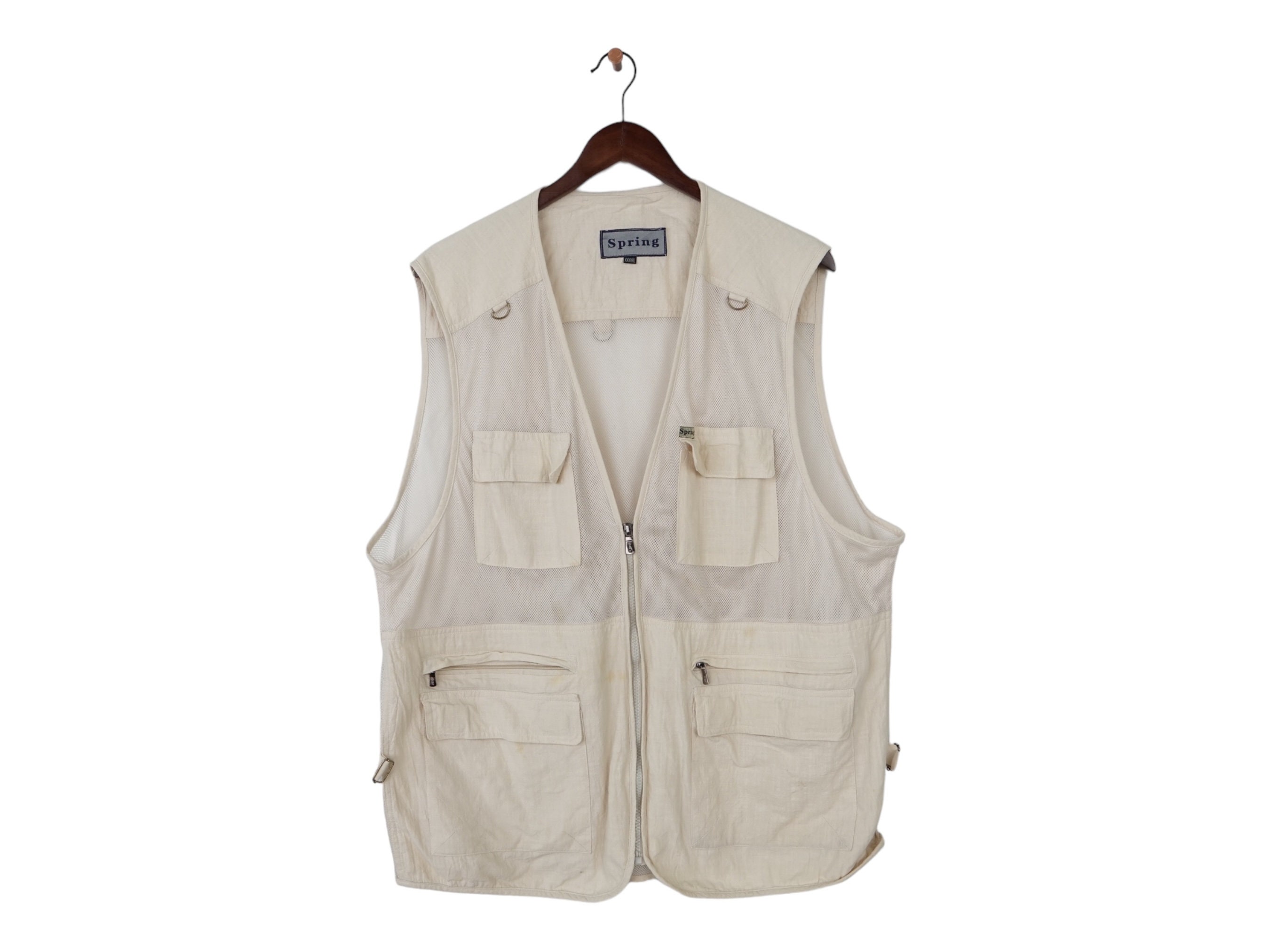 Vintage Fisherman Vest Size XXL - Etsy