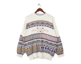 Vintage The Sweater Shop Pullover Größe XL