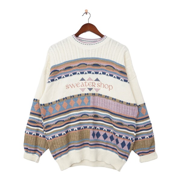 Pull vintage The Sweater Shop Taille XL