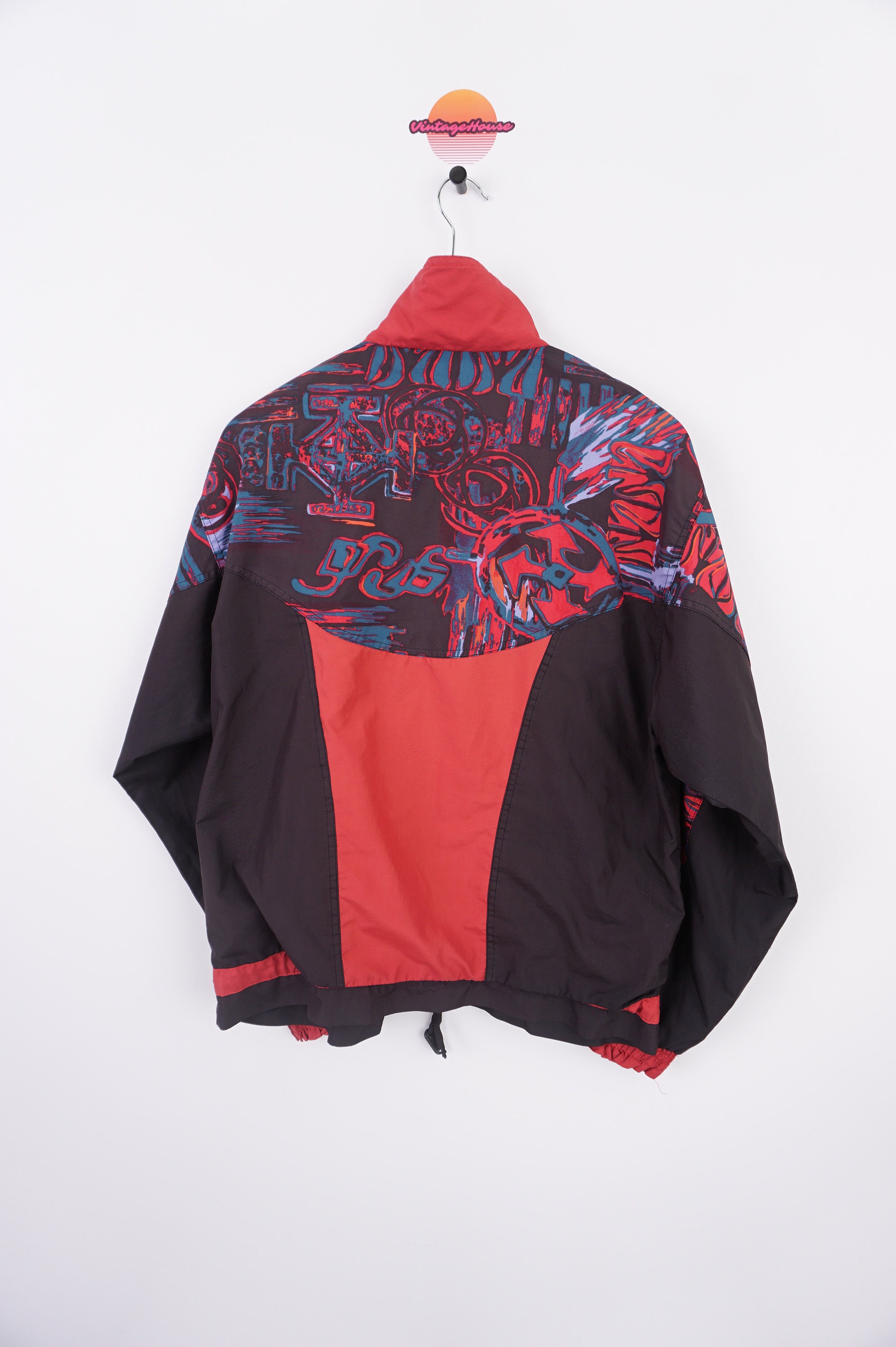 Vintage 90\u2019s retro 80\u2019s sport shelljacke shelljacket windbreaker oldschool sportjacke sportjacket