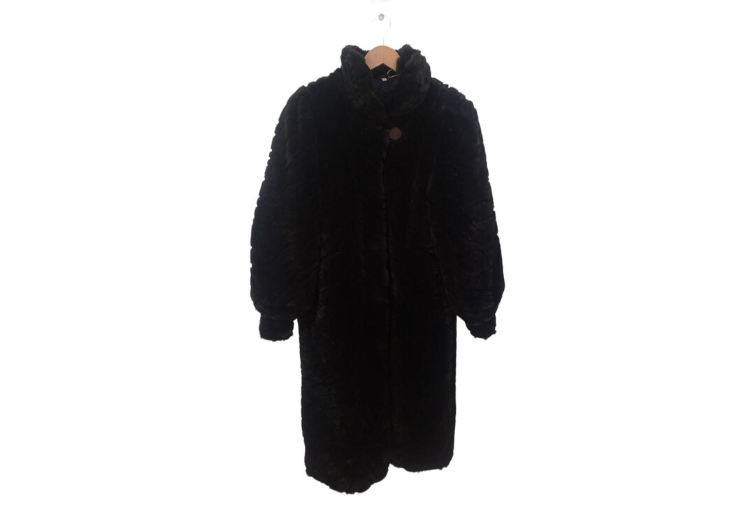 Vintage Fake Fur Coat Size S M Etsy vintage-fake-fur-coat-size-s-m-etsy