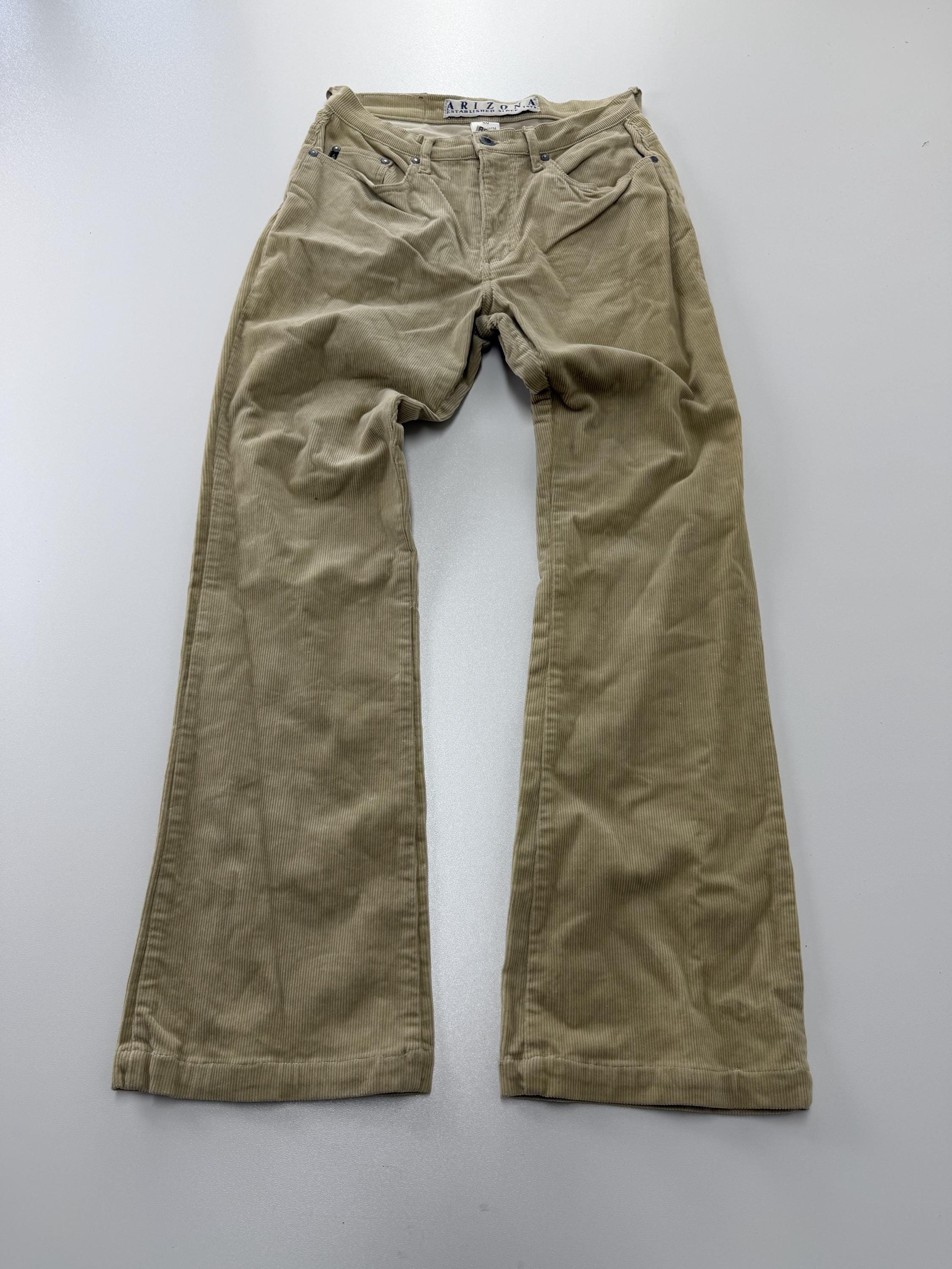 Vintage Corduroy Trousers Size M, Retro 70s 80s 90s Corduroy Pants, Classic Vintage Brown Trousers,