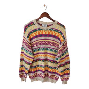 Vintage United Colors of Benetton-sweater, maat L