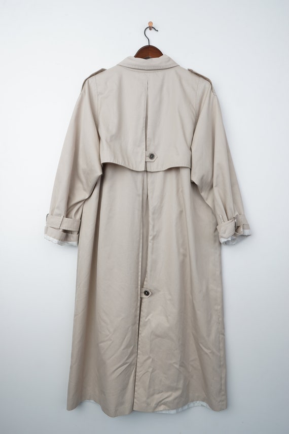 Vintage HUCKE Trench Coat Size M - Etsy