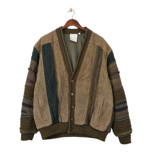 Rare Vintage Jacket Suede Bomber Size XL-XXL
