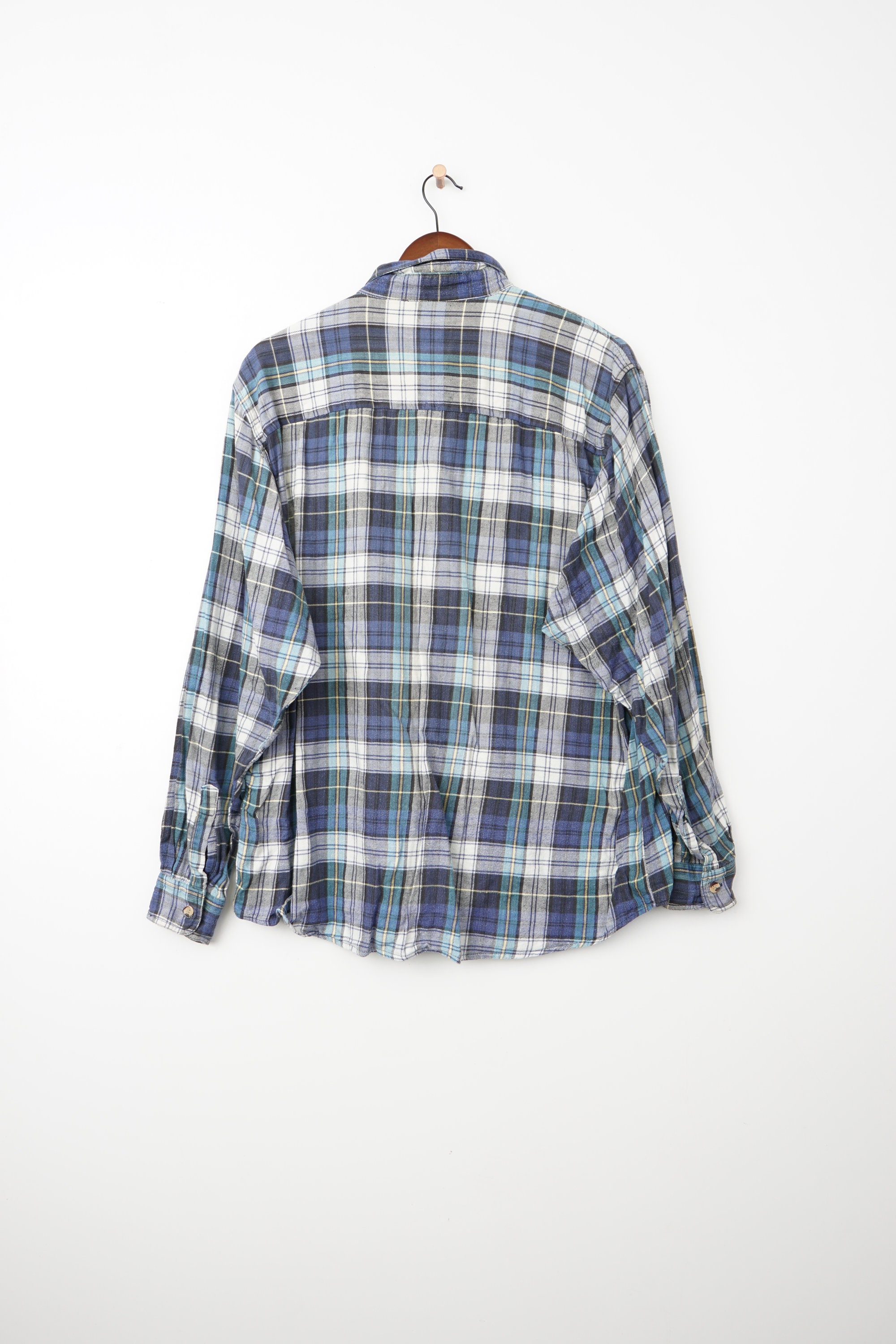 loose old tartan check shirt / ルーズオールドタータン柄