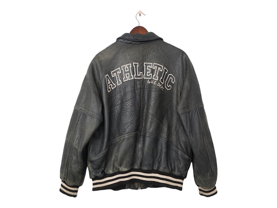 Vintage 1975 Varsity Leather Jacket