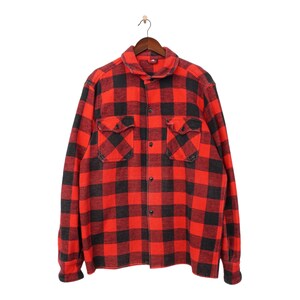 Vintage Long Sleeve Flannel Shirt Size L