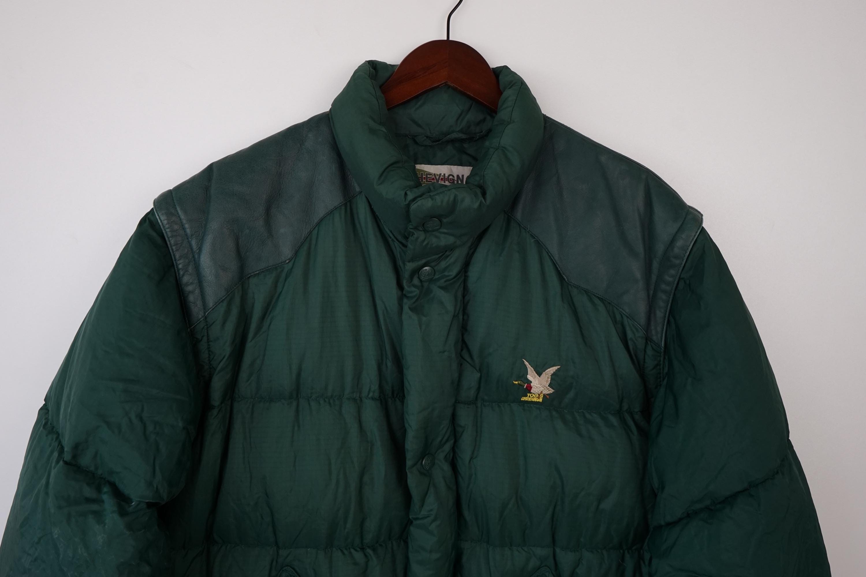 80S 90S Chevignon Padded Varsity Jacket | eBay