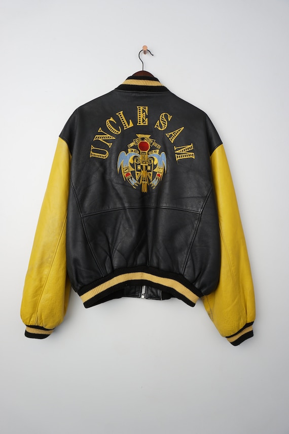 Rare Vintage Uncle Sam Viper Serie Edition Bomber Varsity Rare Vintage Uncle Sam Viper Serie Edition Bomber Varsity