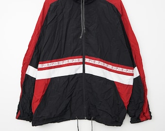ビンテージ 70s 80s Sven Olson メンズXL 8 ジャージ　赤白 Vintage 80s Blue Shell Track Ski Jacket Windbreaker Size XL by