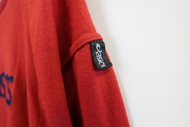 Vintage Asics Pullover Size L Etsy