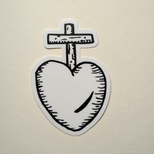 Heiliges Herz Jesu Aufkleber