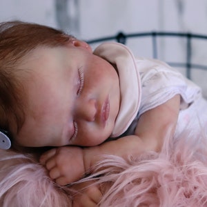 Reborn baby 20&quot; Rosalie by olga auer, custom order (rooted)