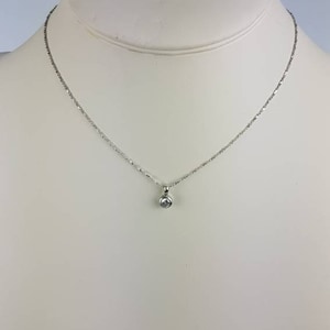 925 Sterling Silver Cubic Zirconia Crystal Pendant, Cubic Zirconia Crystal, Cubic Zirconia Pendant, Cubic Zirconia 925 Sterling Silver, 925