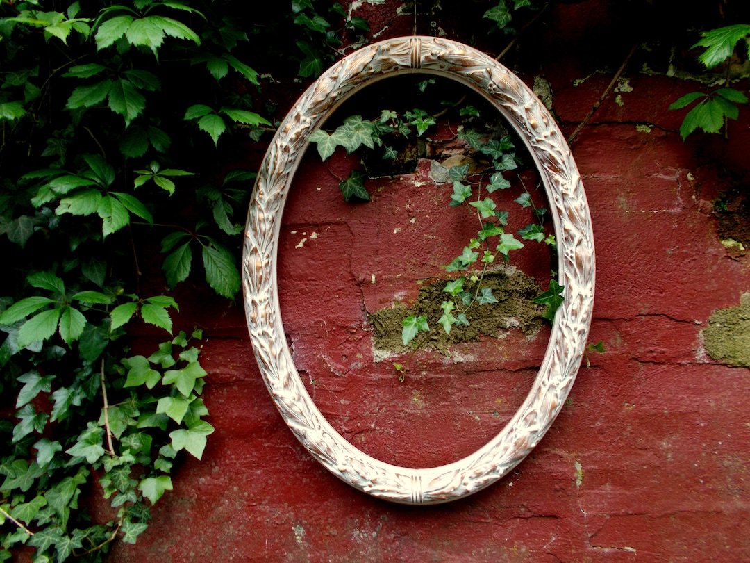 Bilderrahmen Oval Vintage Gross