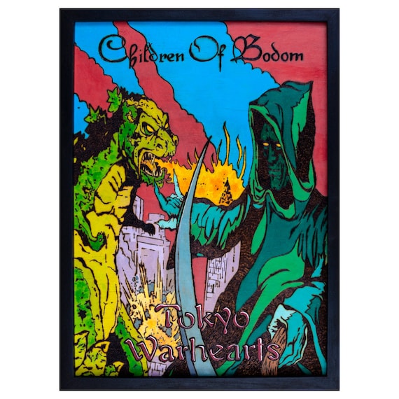 Children of Bodom. Tokyo Warhearts. Decorative Painting