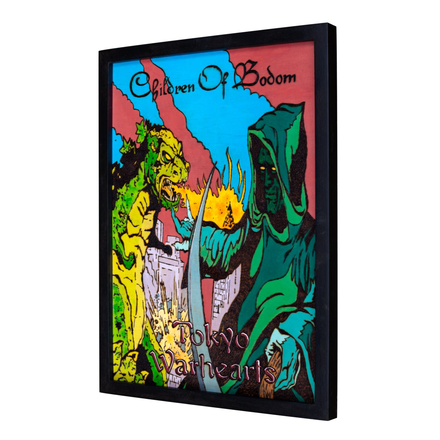 Children of Bodom. Tokyo Warhearts. Decorative Painting