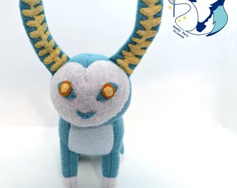 Blupee Plush | Handmade Felt Fantasy Rabbit