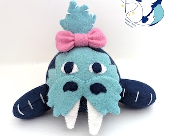 Patricia Sand Seal plush