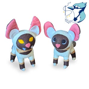 Remlit plush evil cat plush