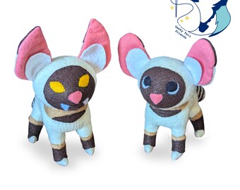 Remlit plush evil cat plush