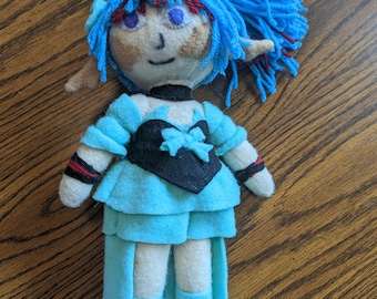 Maya Merlarn plush doll - Final Fantasy Online Au Ra doll