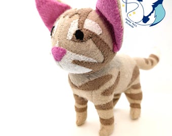 Helios the orange tabby cat plush
