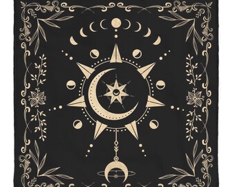 Altar Cloth, Alter Cloth, Tarot Cloth, Altar Decor, Tarot Cloth for Spread, Tarot Reading Cloth, Tarot Spread Cloth, Witchy Decor
