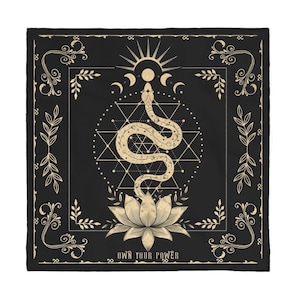 Own Your Power Altar Cloth Alter Cloth Tarot Cloth Tarot Cloth for Spread Tarot Reading Cloth Tarot Spread Cloth Witch Wiccan Altar Cloth