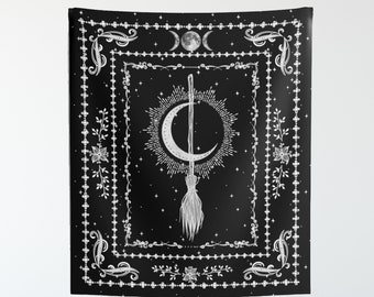 Witch Tapestry Wiccan Decor Witchy Tapestry Wiccan Tapestry Wicca Tapestry Wicca Decor Wiccan Wall Decor Witchy Home Decor Witchy Room Decor