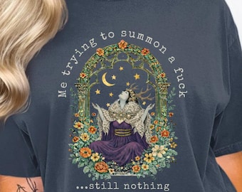 Sarcastic Witchy Goddess Tee, Meme Shirt, Mental Health Shirt, Sarcastic Humor, Funny Sayings, Funny Shirts, Witchy Tee, Mystical Tee