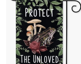 Witch Garden Flag Witchy Decor Green Witch Decor Witchy Garden Flag Witch Garden Decor Witchy Wall Decor Witchy Home Decor Cottagecore Decor