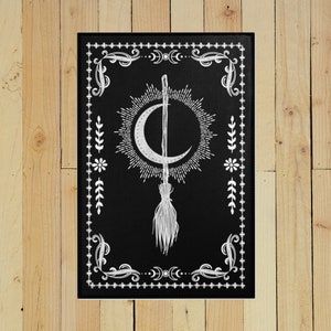 Witchy Rug Gothic Rug Witch Decor Witchcraft Decor Witchy Decor Witchy Room Decor Gothic Home Decor Gothic Decor Goth Decor Occult Decor
