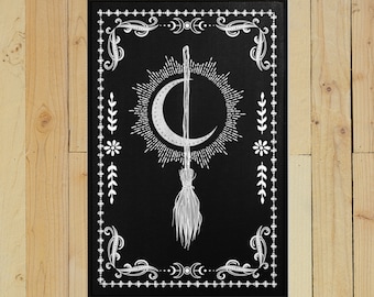 Witchy Rug Gothic Rug Witch Decor Witchcraft Decor Witchy Decor Witchy Room Decor Gothic Home Decor Gothic Decor Goth Decor Occult Decor