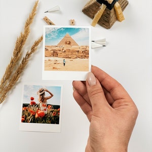 Cute Retro Photo Prints for Room Personalized Decor Birthday Gift for Friends Weddings Photos for Album White Board Photo Thank You Gift