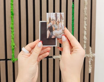 Fotomagneten knop: aangepaste prints van 2 x 3 inch (gepersonaliseerde souvenirs)