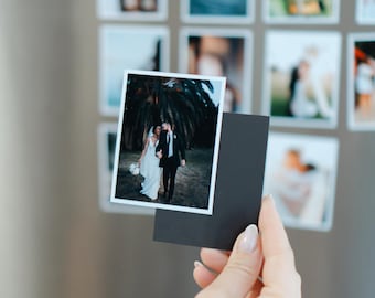 Photo Magnets, Personalized Flexible Set | Small, Medium, Large | Custom Fridge Decor