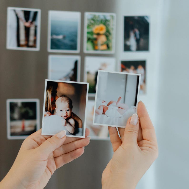 Custom Photo Magnets for Fridge: Memory Magnets, Locker Accessories, Thank You Gift image 10