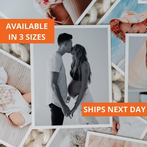 Photo Magnets Boyfriend Gift Fridge Home Decor Personalized Magnets Wedding Keepsake Photo Printing Magnetic Flexible Snap Magnet Favor