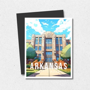 Staat Magneet Arkansas Foto Reismagneet Koelkast Decor Avontuur Keepsake Card 50 Staat Magnetische Kaart Souvenir Set Leraar Geschenken