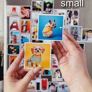 Custom photo magnets | Personalized fridge magnets with your own pictures - showcase your memories and add a personal touch to your kitchen decor. Perfect for gifting or creating a unique magnetic display.