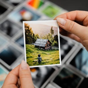 Aimants photo, cadeau photo de voyage pour photographe, aimant flexible pour réfrigérateur, souvenir photo de vacances, décoration personnalisée pour réfrigérateur